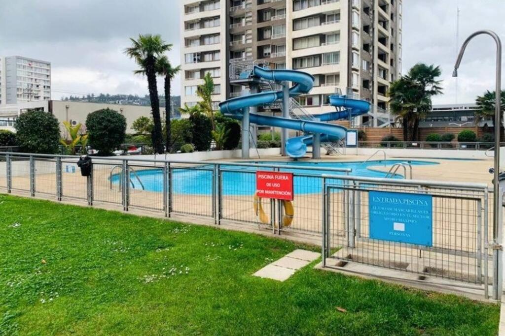 Departamento Central En Vina Del Mar Centro 아파트 외부 사진